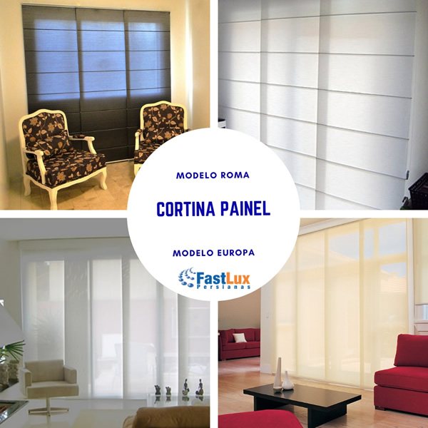 Cortina Painel Modelo Roma