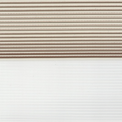 Dual-Roll Plisse Brown